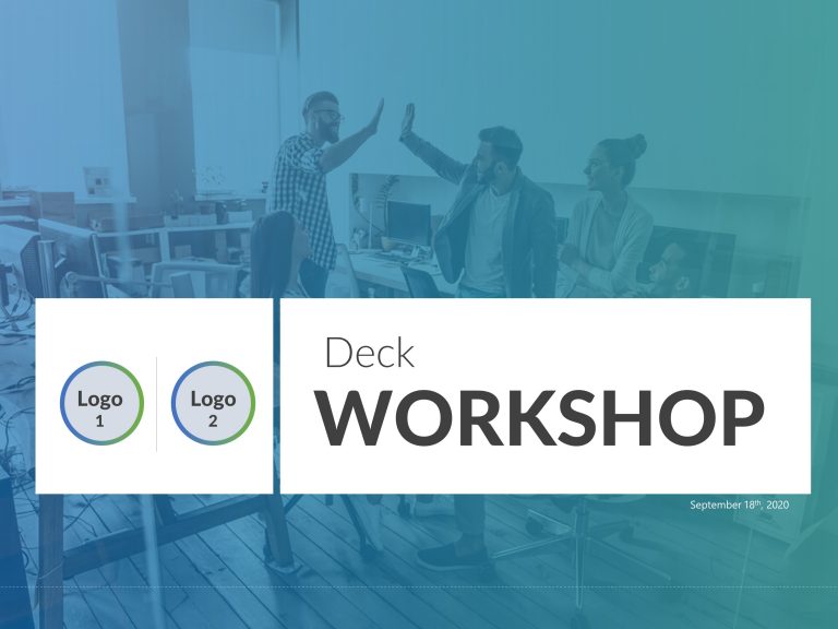 Workshop Facilitation Deck PowerPoint Template & Google Slides Theme