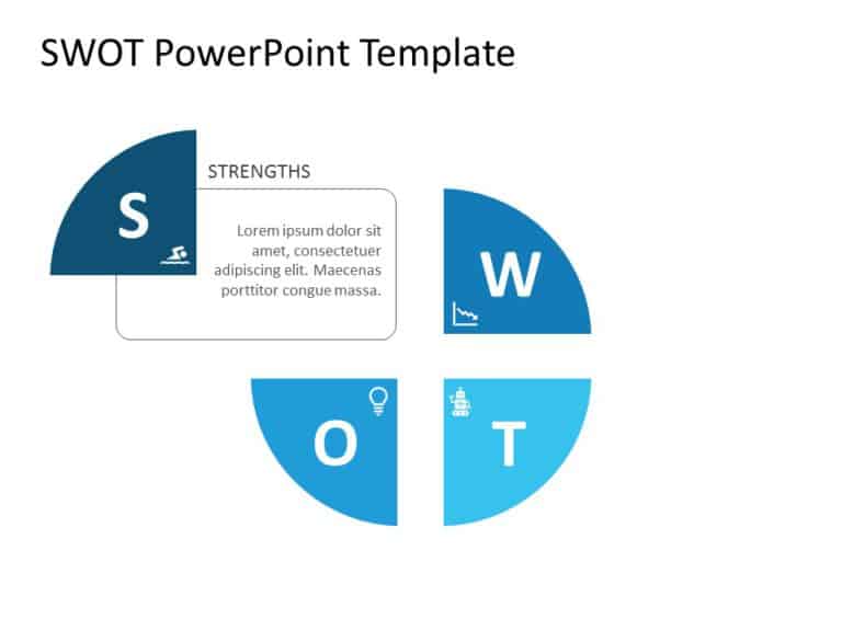 SWOT Analysis Animation 02 PowerPoint Template & Google Slides Theme 2