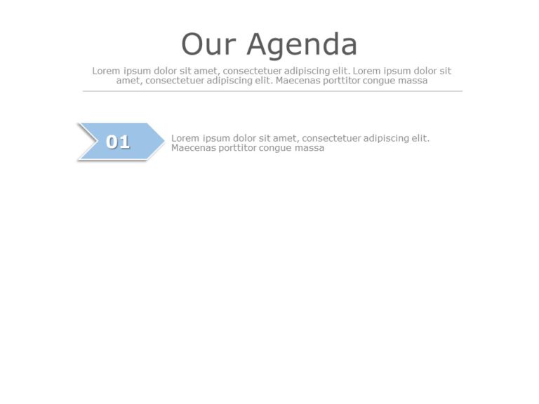 Agenda Example Animation PowerPoint Template & Google Slides Theme 2