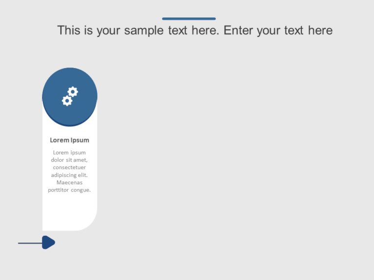 Animated Process Flow PowerPoint Template & Google Slides Theme 1