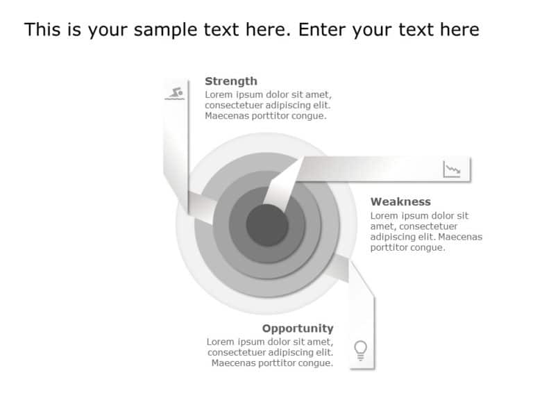 SWOT Analysis Animation 04 PowerPoint Template