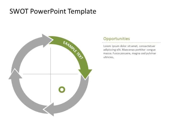 SWOT Example Animation PowerPoint Template & Google Slides Theme 3