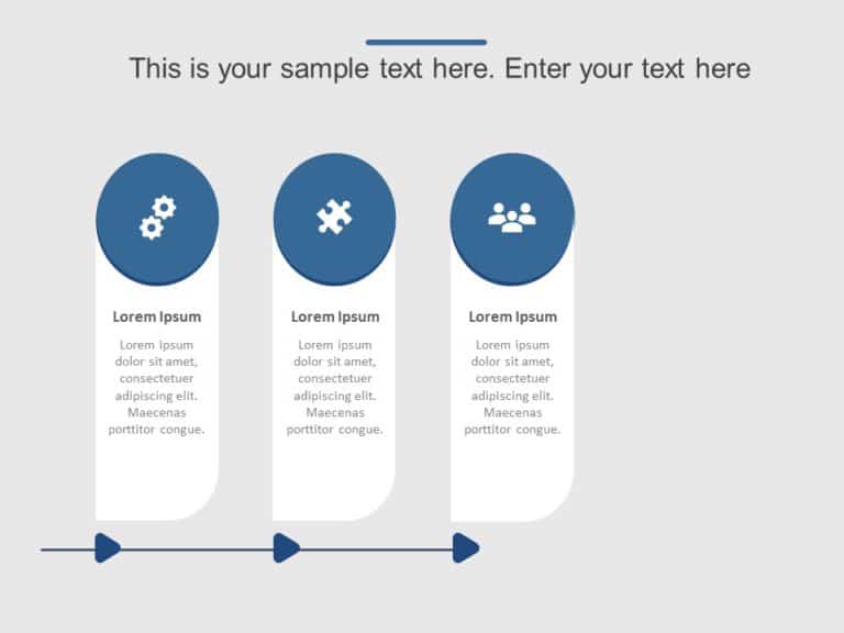 Animated Process Flow PowerPoint Template & Google Slides Theme 3