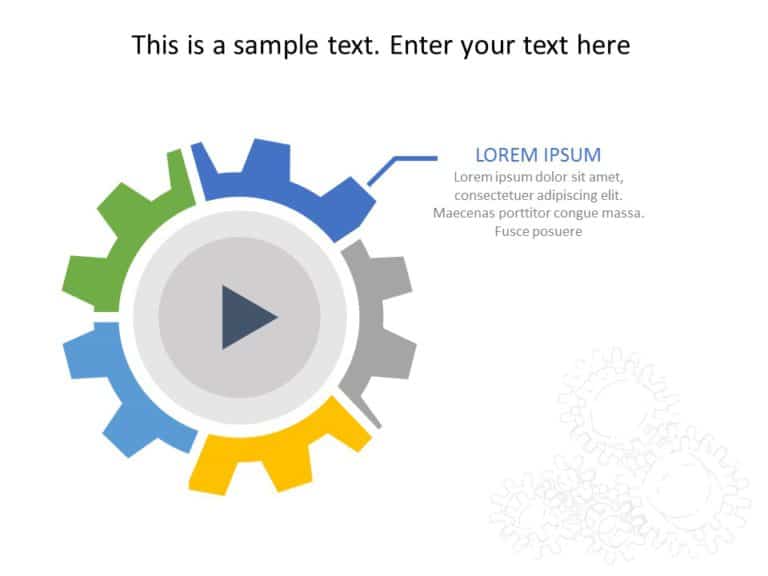 Free Animated Strategy Gear PowerPoint Template & Google Slides Theme 4