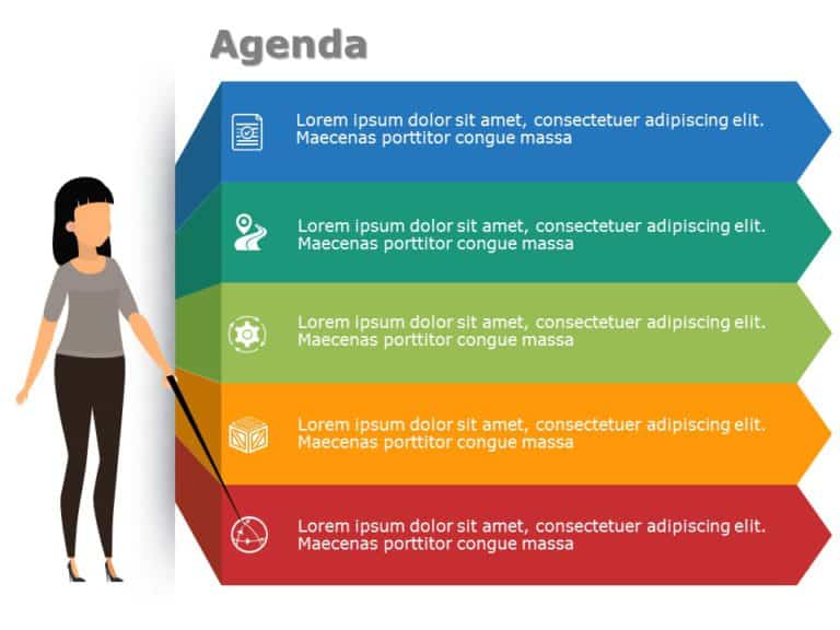 Meeting Agenda Animation PowerPoint Template | SlideUpLift