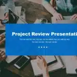 Project Status Review Deck PowerPoint Template & Google Slides Theme 1