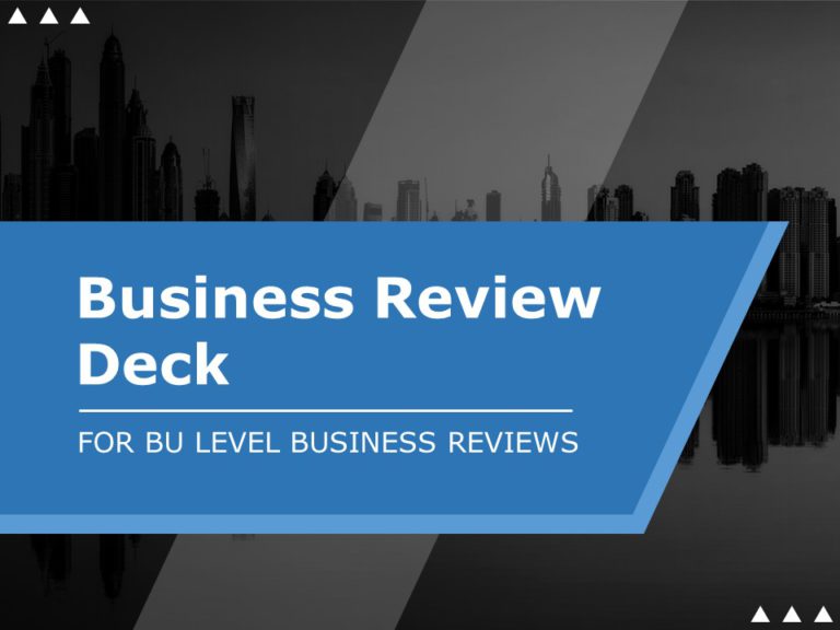 Business Review Presentation 01 PowerPoint Template