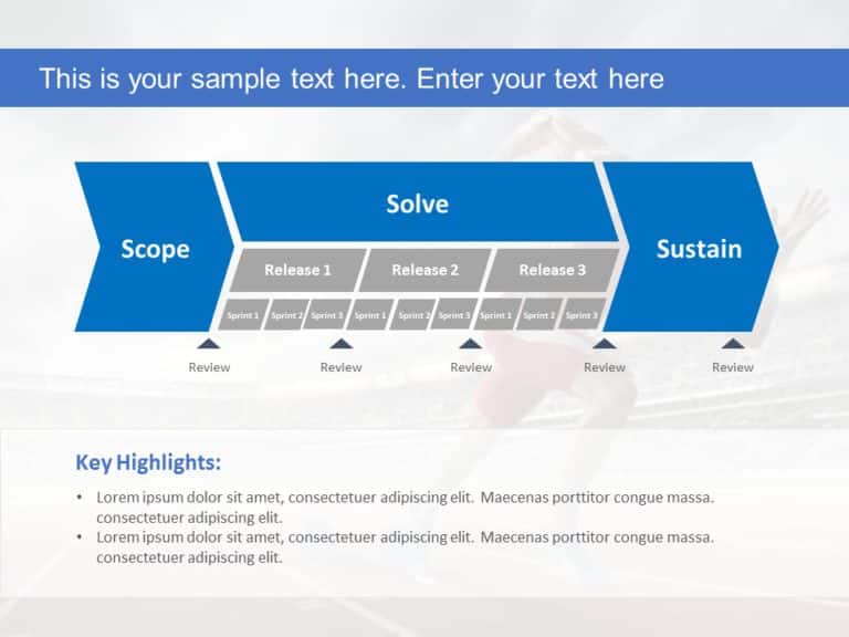 Sprint Agile Project Management PowerPoint Template & Google Slides Theme