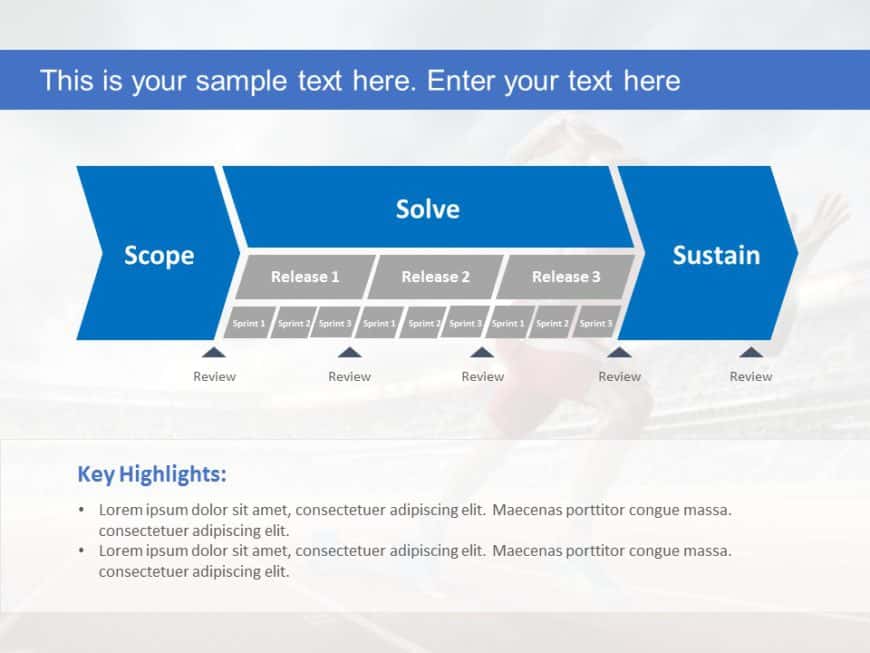 Sprint Agile Project Management PowerPoint Template