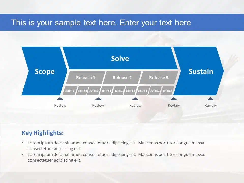 Sprint Agile Project Management PowerPoint Template & Google Slides Theme