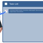 Animated Project Task List PowerPoint Template & Google Slides Theme 1