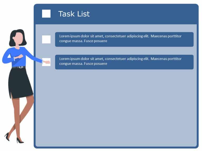 Animated Project Task List PowerPoint Template & Google Slides Theme 2