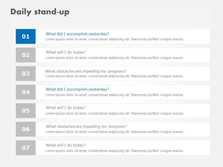 Agile Project Management Deck PowerPoint Template & Google Slides Theme 23