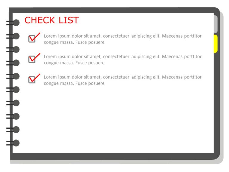 Animated Task Check List PowerPoint Template & Google Slides Theme 3
