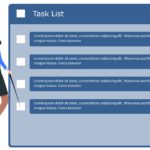 Animated Project Task List PowerPoint Template