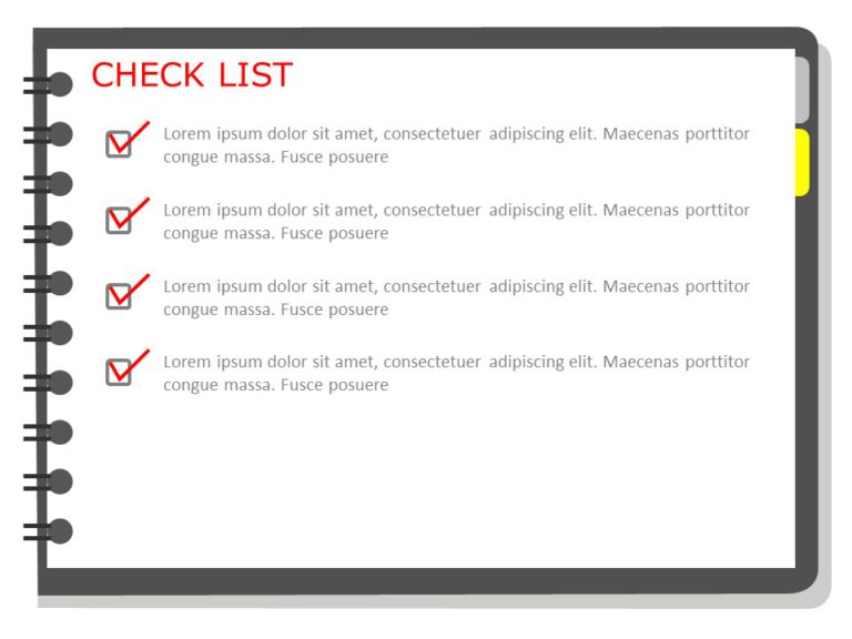 Animated Task Check List PowerPoint Template & Google Slides Theme 4