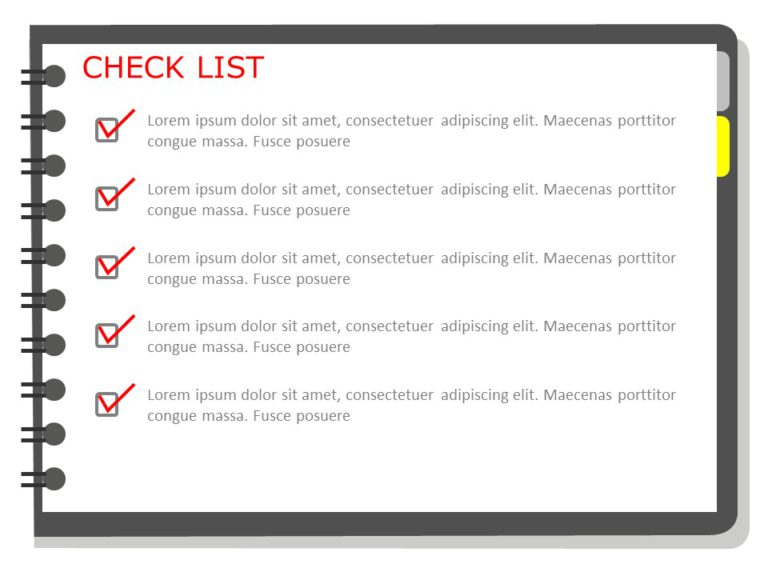 Animated Task Check List PowerPoint Template & Google Slides Theme 5