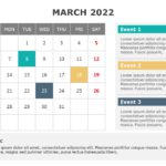 2022 PowerPoint Calendar Template 07 | PowerPoint Calendar Templates ...