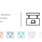 Cafe Icon 14 PowerPoint Template & Google Slides Theme