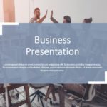 Purple Business Theme PowerPoint Template