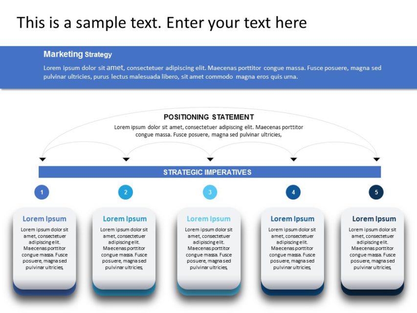 Animated Strategic Imperatives PowerPoint Template | SlideUpLift