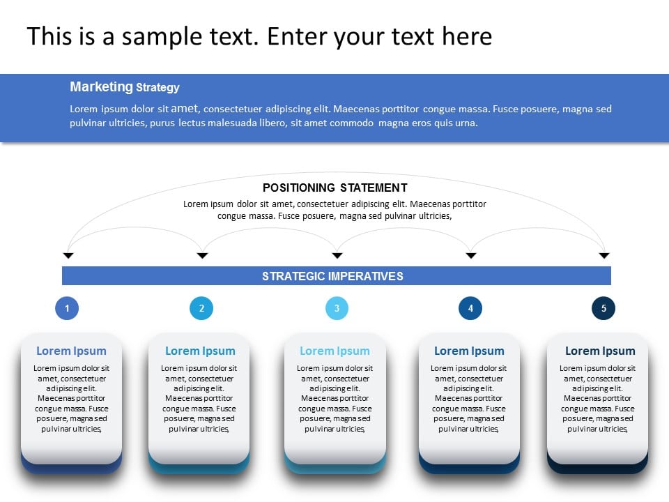 Animated Strategic Imperatives PowerPoint Template & Google Slides Theme