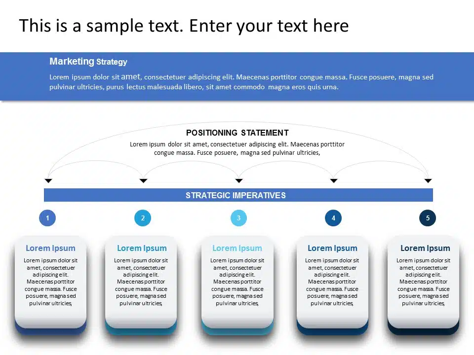 Animated Strategic Imperatives PowerPoint Template & Google Slides Theme