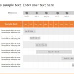 Animated Timeline Monthly Milestone Template for PowerPoint and Google Slides Theme