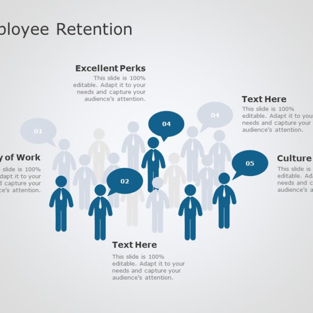 Employee Retention PowerPoint Template | SlideUpLift