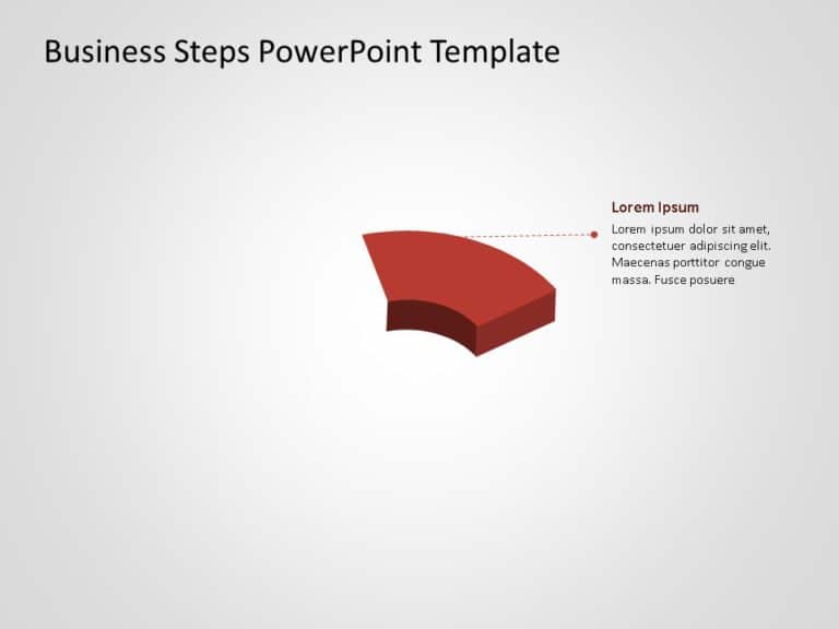 Animated 3D Business Steps PowerPoint Template & Google Slides Theme 1