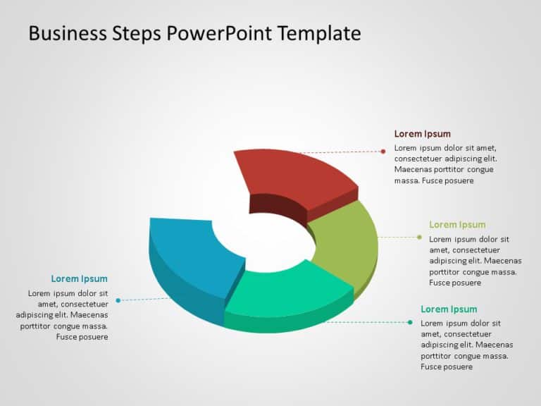 Animated 3D Business Steps PowerPoint Template & Google Slides Theme 4