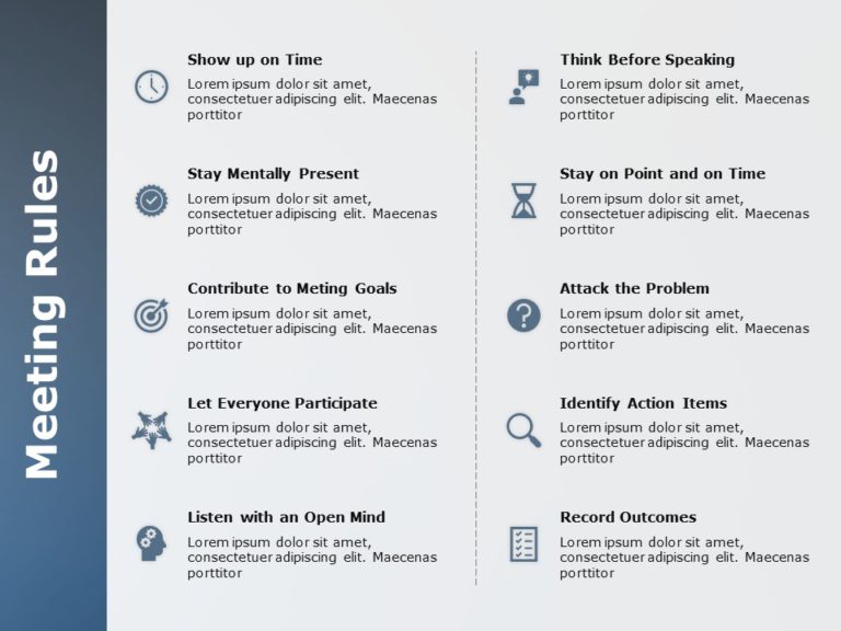 Meeting Rules 02 PowerPoint Template & Google Slides Theme