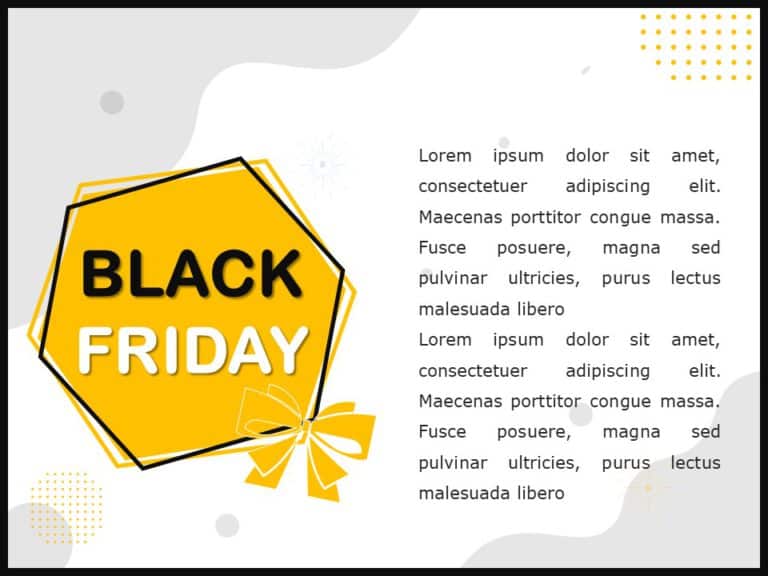 Black Friday 03 PowerPoint Template & Google Slides Theme