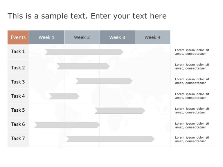 Animated Business Gantt Chart PowerPoint Template & Google Slides Theme