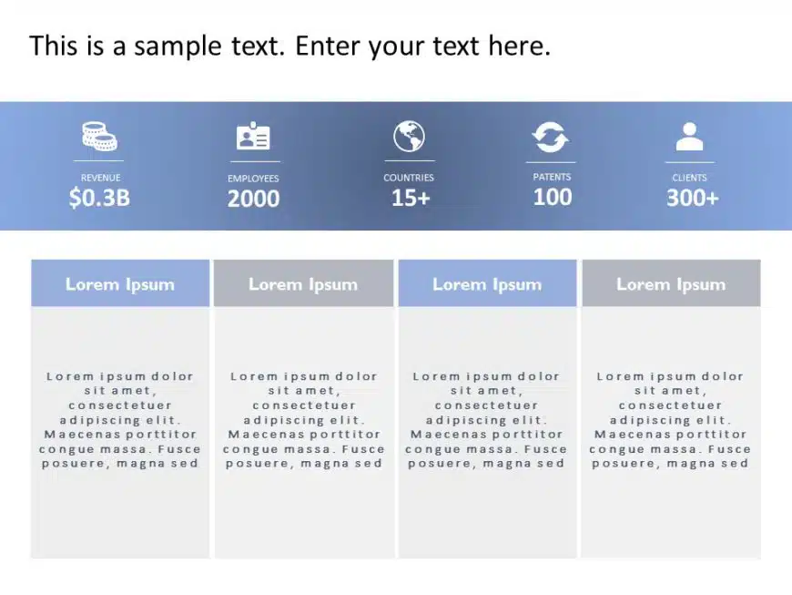 Animated Capabilities Executive Summary PowerPoint Template 1