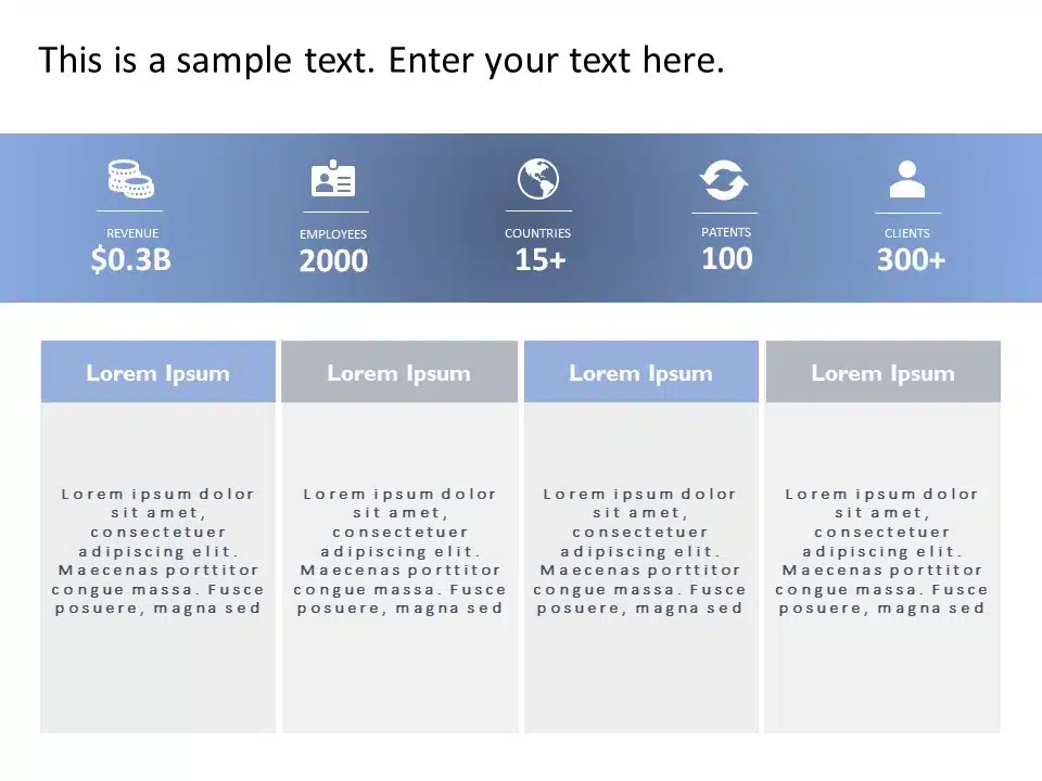 Animated Capabilities Executive Summary 1 PowerPoint Template