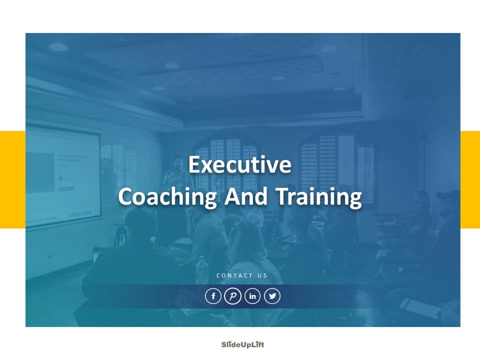 Executive Coaching and Training PowerPoint Template & Google Slides Theme