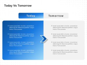 From Today To Tomorrow PowerPoint Template | SlideUpLift