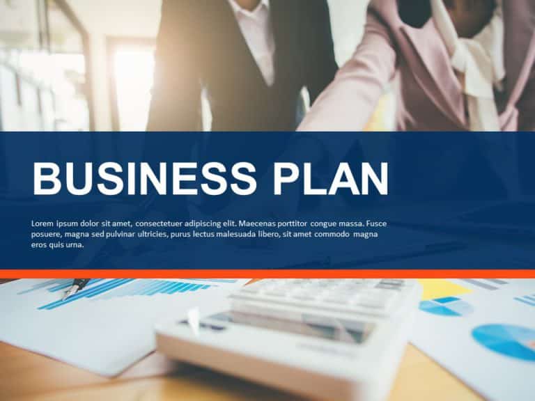 Business Plan Deck PowerPoint Template & Google Slides Theme