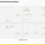 Prioritization Matrix Worksheet PowerPoint Template
