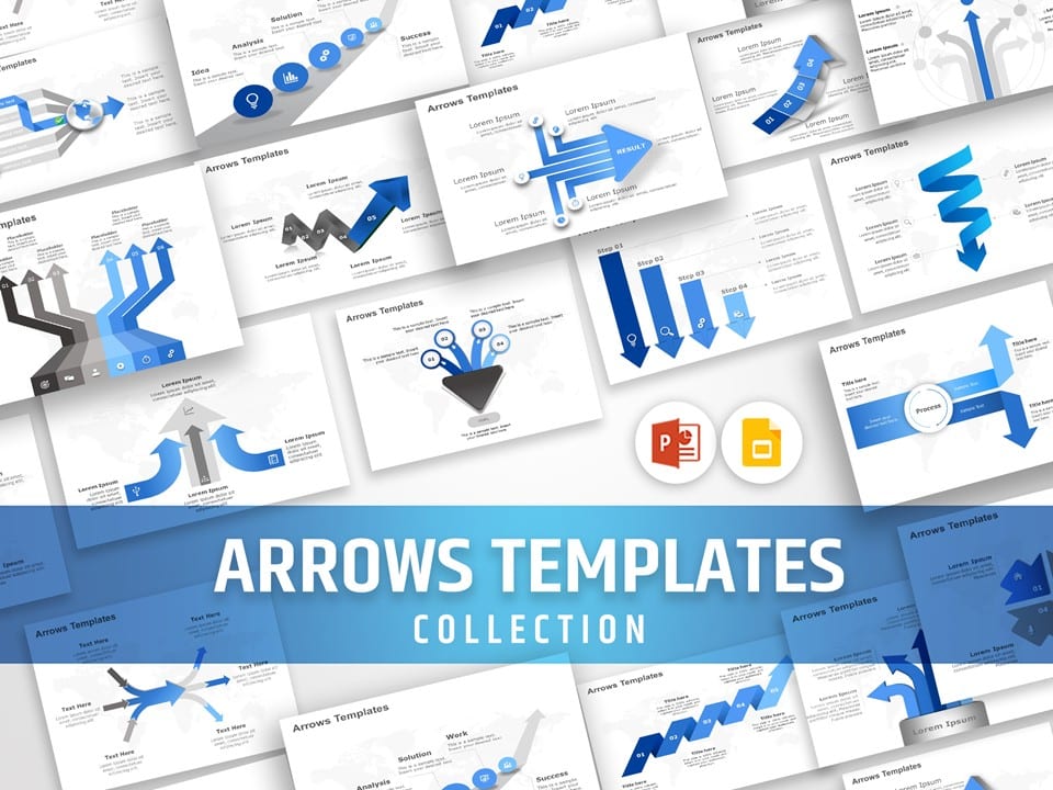 Arrows Templates Collection for PowerPoint & Google Slides Theme