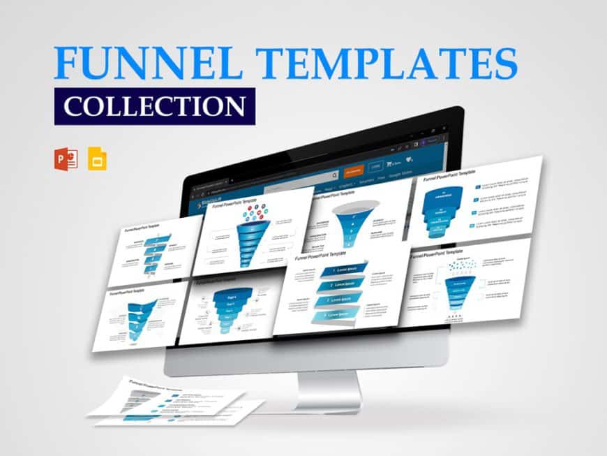 Funnel Templates Collection For Powerpoint Google Slides Slideuplift Funnel Templates Collection For Powerpoint Google Slides Slideuplift