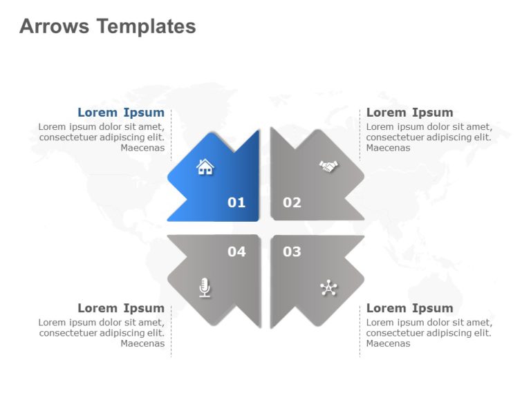 Arrows Templates Collection for PowerPoint & Google Slides Theme 1