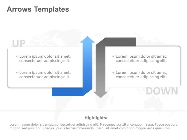 Arrows Templates Collection for PowerPoint & Google Slides Theme 8