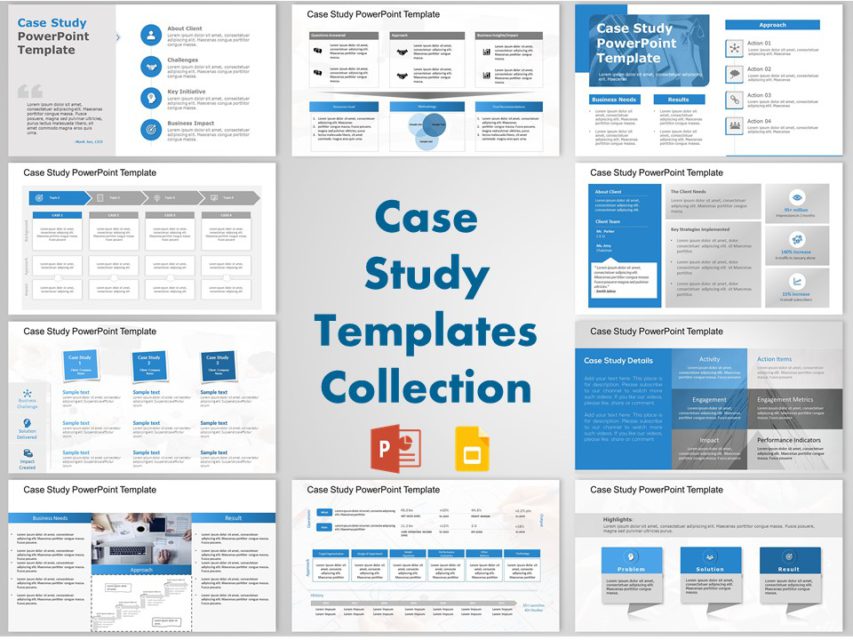 Case Study Templates Collection for PowerPoint & Google Slides ...