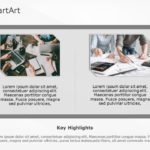 SmartArt Picture Picture Style 2 Steps & Google Slides Theme