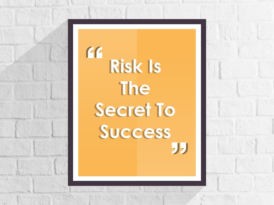 Risk Quote PowerPoint Template