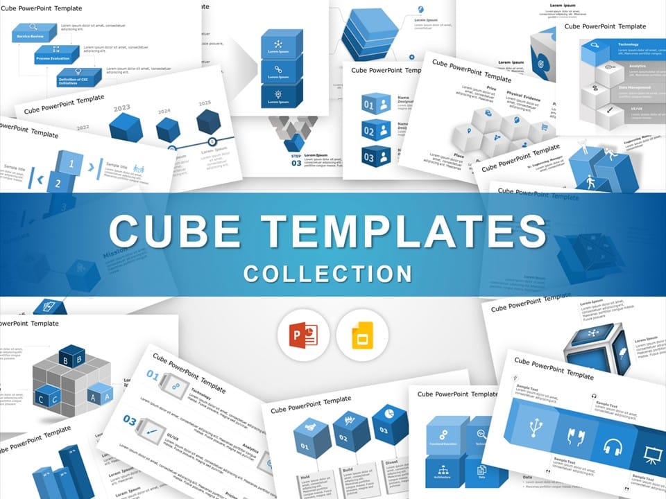 Cubes Templates For PowerPoint & Google Slides Theme