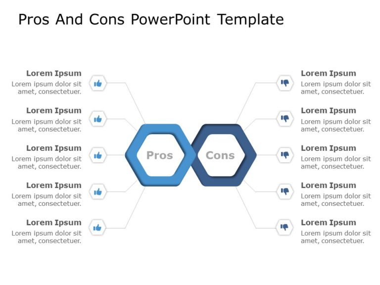 Pros And Cons Templates for PowerPoint & Google Slides Theme 10