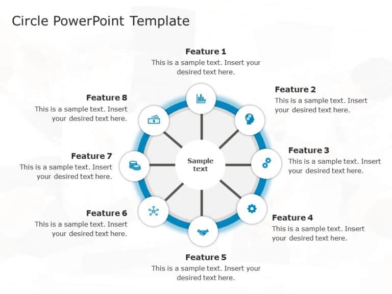 Circle Shape Template Collection for PowerPoint & Google Slides Theme 11